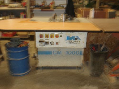 Midwest Automation CM1000 Contour Manual Edgebander, 230V, 3 PH