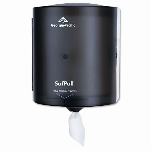 Georgia Pacific SofPull Trial Kit, Dispenser, 2 Rolls, Translucent Smoke