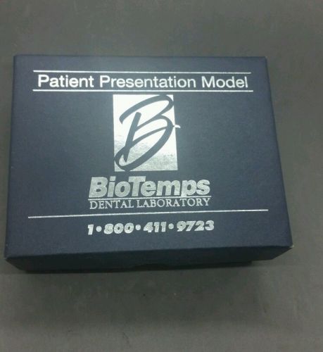 Biotemps - patient presentation model - false teeth