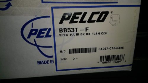 Pelco BB53T-F Spectra III IV Back Box In Ceiling  with Dome