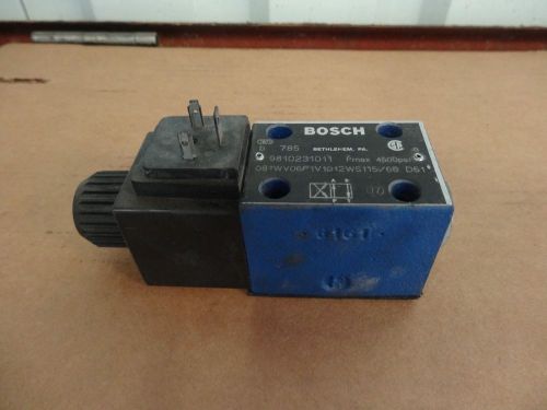 NEW Bosch Directional Control Valve  081WV06 Electrical Control Type NEW