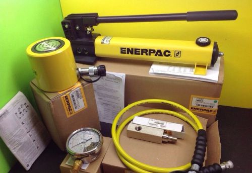 Enerpac scl502h rcs-502 hydraulic new! cylinder pump low height set 50 ton cap for sale