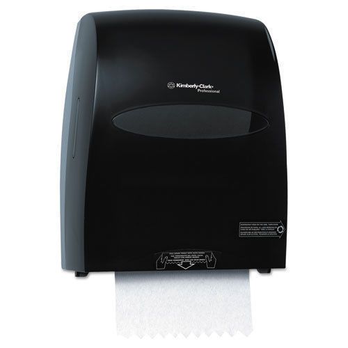 Kimberly-Clark Sanitouch Hard Roll Towel Dispenser - Black - 09996