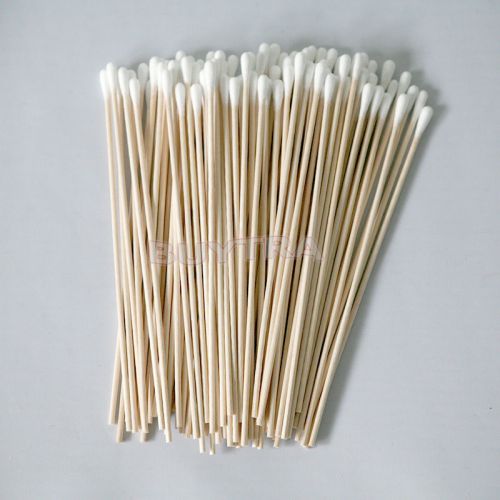 Worth-while Much Cotton Swabs Swab Applicator Q-tip 100 Pcs 6&#034; Wood Handle TBUS