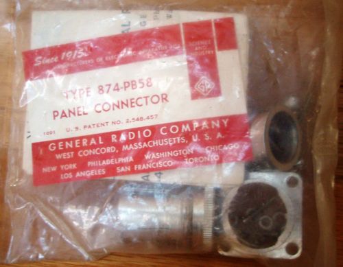 GENERAL RADIO GR 874-PB58 CONNECTOR (NEW)