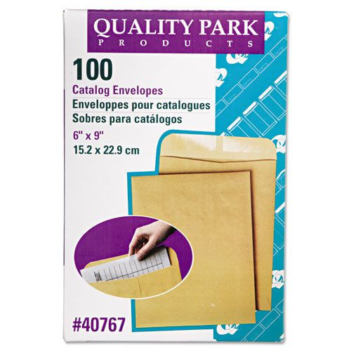 Catalog Envelope, 6 x 9, Brown Kraft, 100/Box