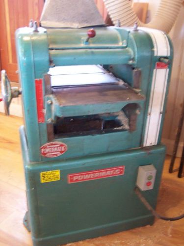 Powermatic model 100 planer, single phase for sale