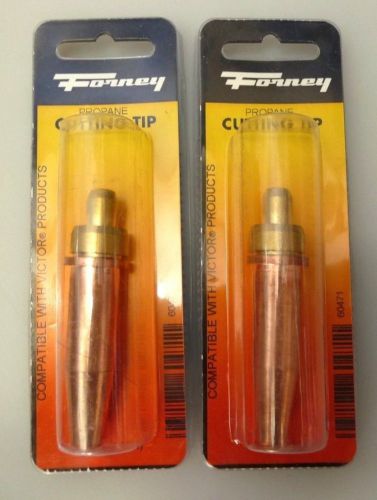 Forney 60471 propane cutting tip, victor style, size 1 1-1-gpn x 2 for sale
