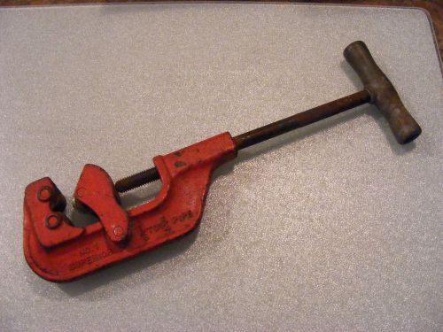 No. 1 Superior Tool Co. Pipe Cutter 1/8&#034; To 2&#034; Pipe USA