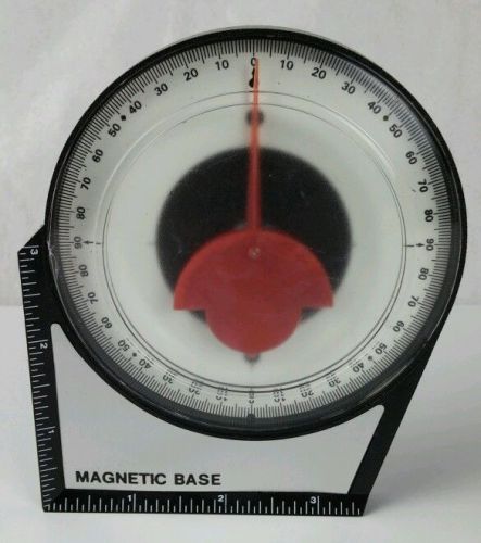 Magnetic Base Angle Pitch Degree Measurement Gauge Roofing Golf Club Making Tool