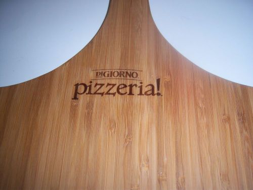 DiGiorno Pizzeria WOOD PIZZA PEEL PADDLE 13&#034; x14&#034; BLADE, 9&#034; HANDLE Bamboo Wood