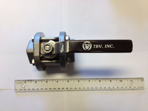 Tbv ball valve, stainless steel, 1&#034;, new for sale