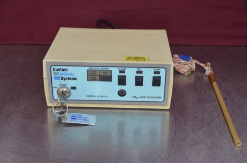 Custom Biogenic Systems LLCT-1B LN2 Liquid Nitrogen Level Controller w/ Sensor