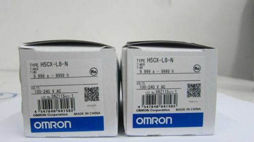 1PCS new Omron Digital Timer H5CX-L8-N 100-240VAC in box