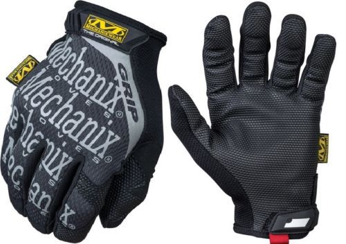 Mechanix Wear MGG-05-010 Men&#039;s Black/Gray The Original Grip Gloves - Size Large