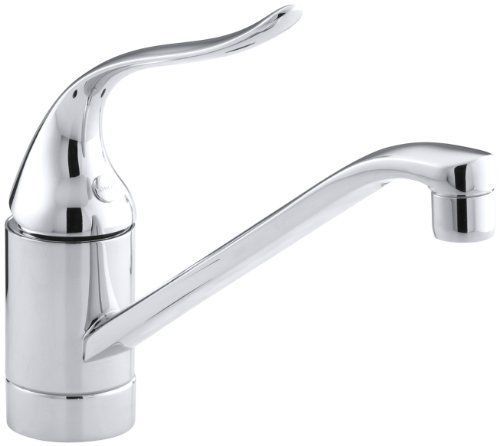 KOHLER K-15175-F-CP Coralais Single Control Kitchen Sink Faucet, Polished Chrom