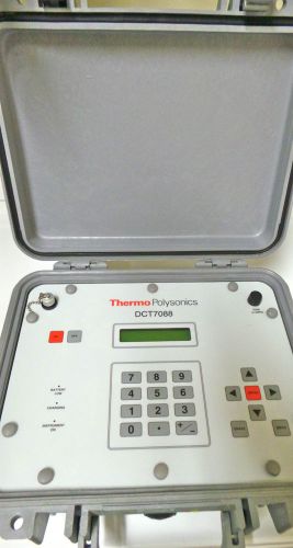 Thermo Polysonics DCT7088 Portable Ultrasonic Flow Meter Scientific Transit Time