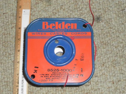 Belden cable 8525-1000   24 AWG Stranded hook up wire 1000 ft Mil Spec W76A NOS