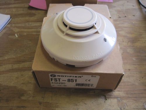 Notifier FST-851 Heat Sensor Detector Fire Safety Device NIB JS