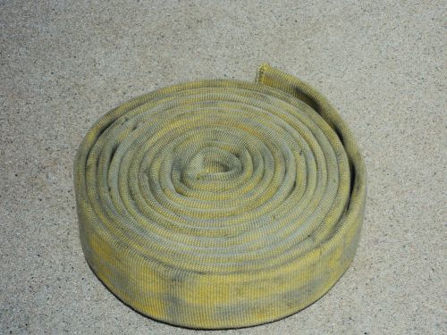 Firehose 3.125” wide (1.75” id) double jacket 20 ft boat dock bumper chafe guard for sale