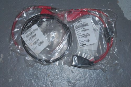Clarke group of 2 battery cables 40882a 1ea 40896a blk and 1ea  40895a red new for sale