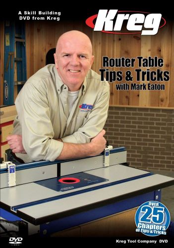 Kreg Pocket Hole Jig DVD Kreg DVD Router Bit Table Woodworking Tips and Tricks