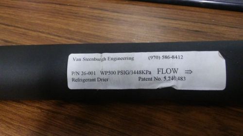 Van Steenburgh Engineering P/N 26-001 Flow Liquid Line Filter-Drier