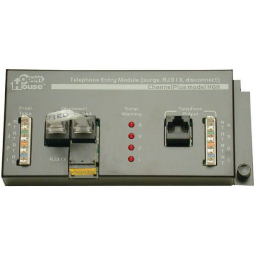 Open House H611 Telephone Surge Module - Supports 4 Lines