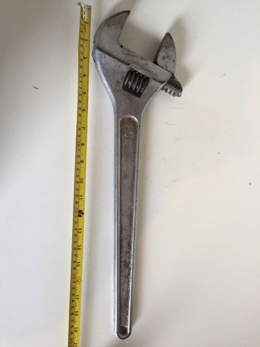 Proto 720-l click -stop 20&#034; adjustable wrench for sale