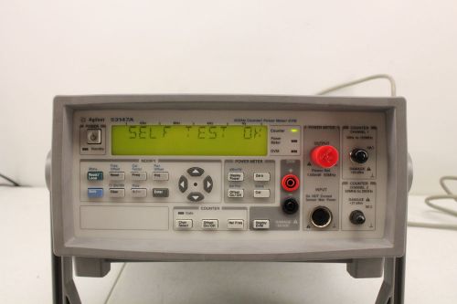 Agilent 53147A 20GHz Frequency Counter Power Meter DVM