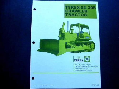 3 Pieces Terex 82-30B &amp; L700D &amp; D700D Crawler Tractor