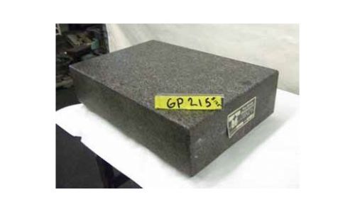 12” x 18” x 4-1/2” Granite Plate Black Grade B
