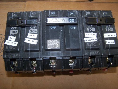 3 GE THGB  2 pole Breakers  all 30 amp REDUCED FOR CLEARANCE