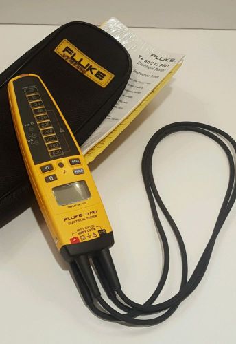 Fluke t plus pro electrical tester with case. used. free shipping for sale