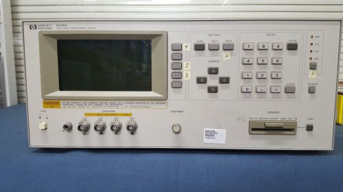 Hp 4278a 1 khz/1 mhz capacitance meter(opt. 101) for sale