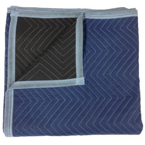 Cheap Cheap Moving Boxes (MB104) Pro Moving Blankets Pack of 12 Blue / Black