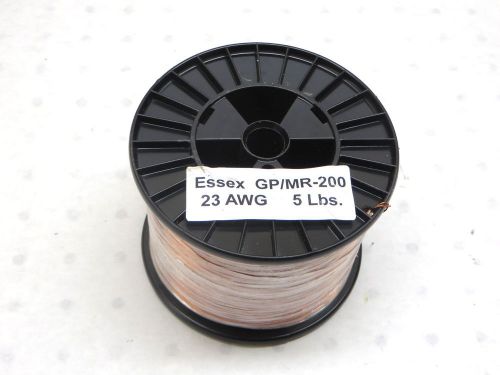 Essex Magnet Wire GP/MR-200 23 AWG 5 LB Spool by CMS Magnetics