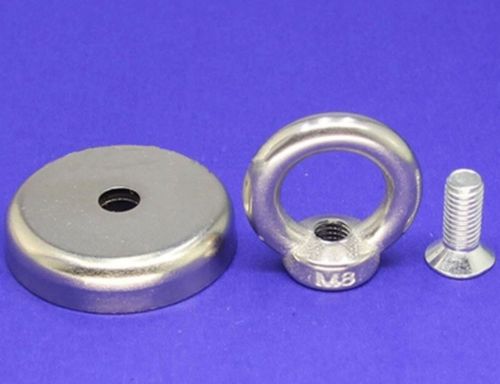 N52 D48*46mm Neodymium Iron Boron Strong Magnet Circular Ring Salvage 60kg #A227