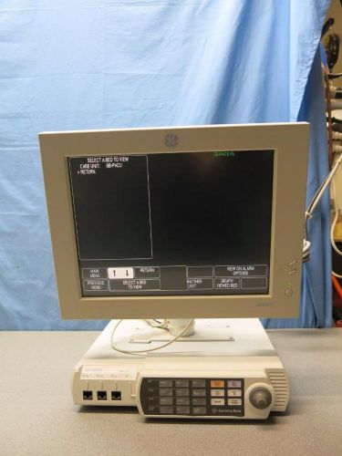 GE Solar 8000M Patient Monitor Medical Monitor Operating Room Keypad Power