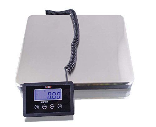 Saga 360 lb x 0.2 s digital postal scale for shipping weight postage w/ac 160 kg for sale