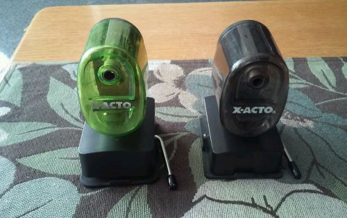 X-ACTO Vacuum Mount Pencil Sharpener~ Plastic~Manual~W3019 T09G102~ this sale 1X