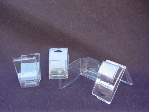 CLAM SHELL BLISTER PACKS CLEAR BOXES ~ LOT OF 100 (USED)