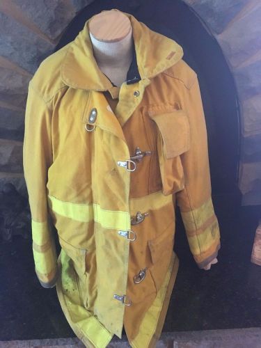 12-96 globe usa firefighter turnout coat sz 44 for sale