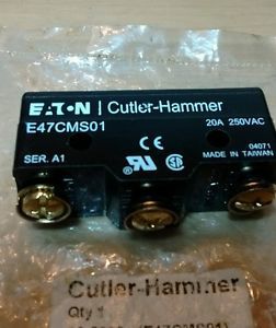 EATON  Cutler Hammer  E47CMS01 Miniature Precision Limit Switch