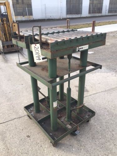 2000 lbs. lexco wesco hydraulic lift table (20194) for sale