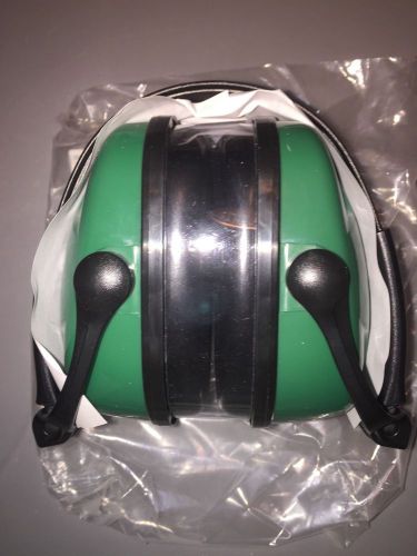 Howard Leight Thunder T1F Light Green Plastic Headband Folding Earmuffs