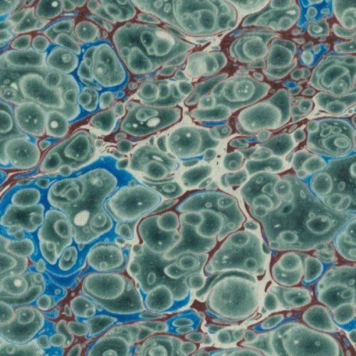 marbled paper for restoration marbling bookbinding Marmorpapier #5120