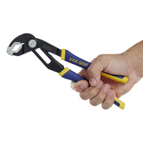 IRWIN Tools VISE-GRIP GrooveLock Pliers, V-Jaw, 10-inch (2078110)