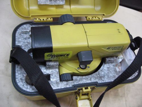 Topcon surveyor auto level model at-b4, with hard case + for sale