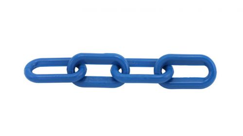 Plastic Chain 6mm 1-1/2&#034; X 50 Ft  - BLUE